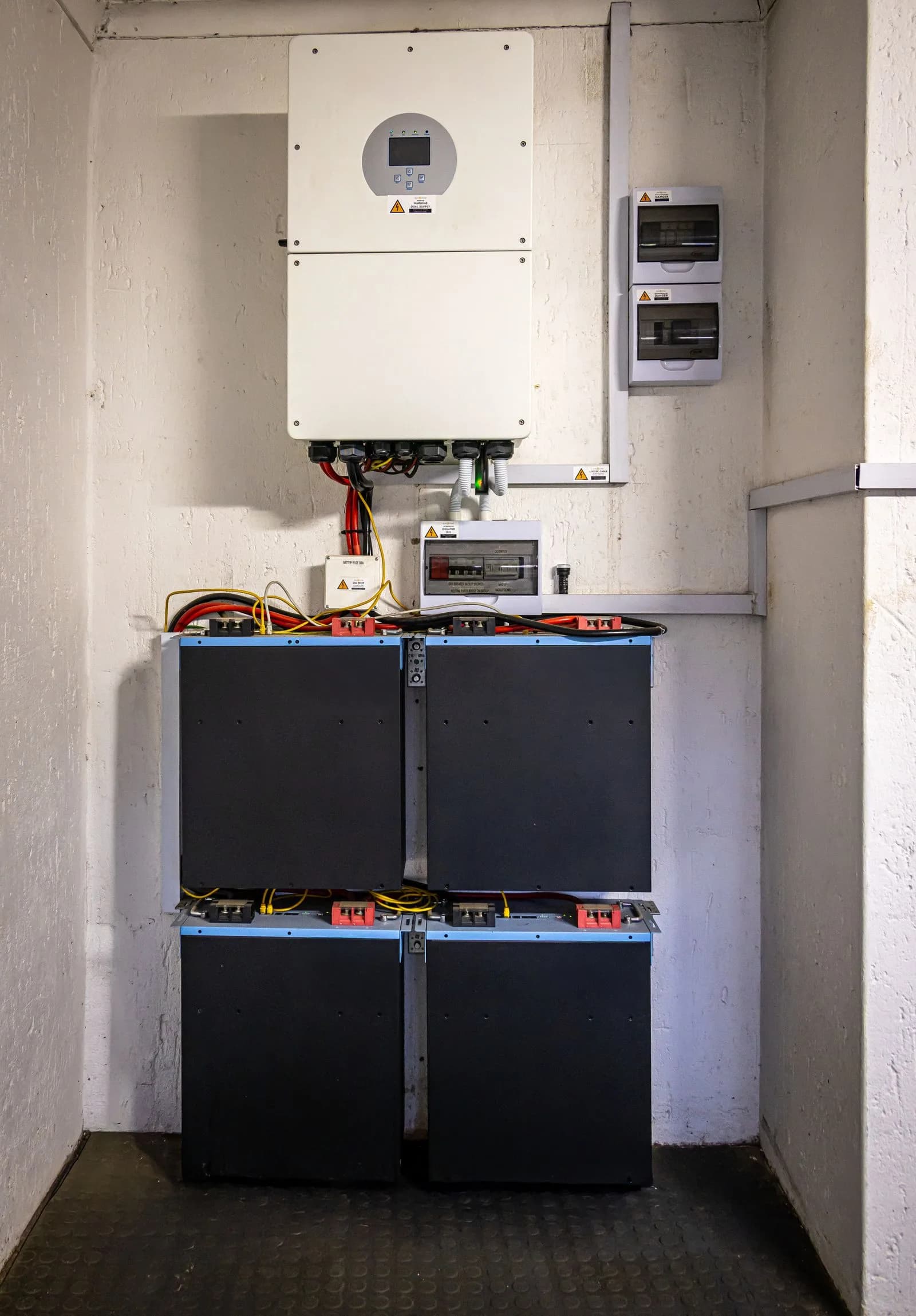 Sistema di accumulo Tesla Powerwall installato in abitazione